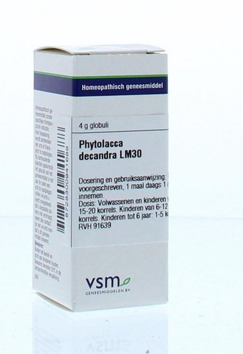 VSM Phytolacca decandra LM30 (4 Gram)