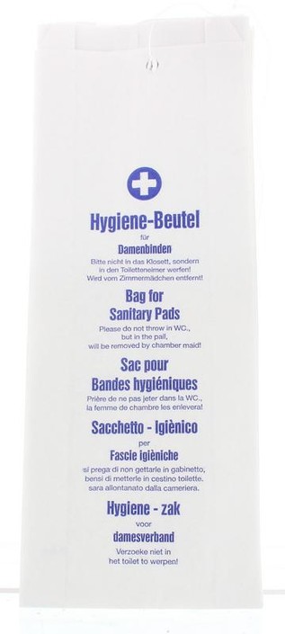 Fripa Maandverband hygiene zakjes papier (100 Stuks)