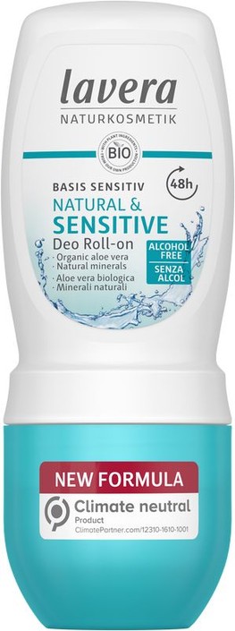 Lavera Deodorant roll-on basis sensitiv EN-IT (50 Milliliter)