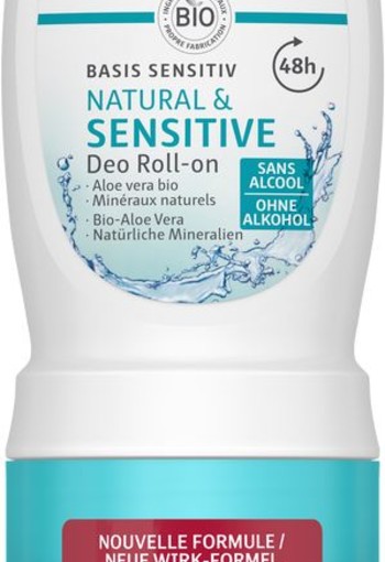 Lavera Deodorant roll-on basis sensitiv bio FR-DE (50 Milliliter)
