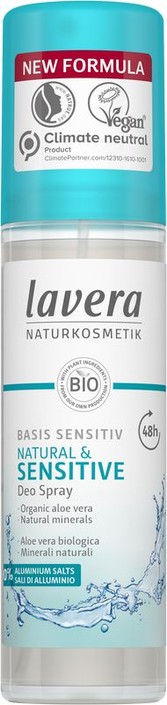 Lavera Deodorant spray basis sensitiv bio EN-IT (75 Milliliter)