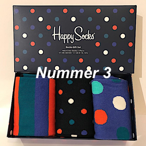 Happy Socks giftbox 3-pack Women 