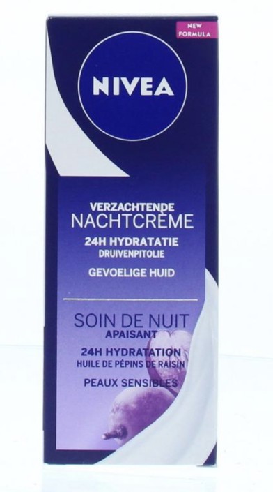 NIVEA Essentials 24H Sensitive Nachtcrème 50 ml