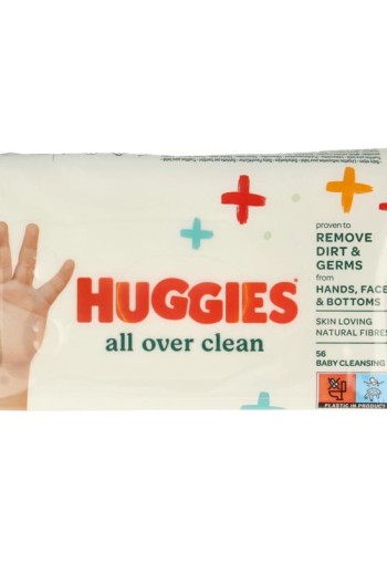 Huggies Doekjes all over clean (56 Stuks)