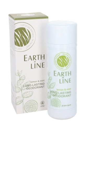 Earth Line Long lasting deodorant lemon & mint (50 Milliliter)