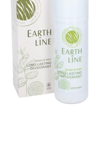 Earth Line Long lasting deodorant lemon & mint (50 Milliliter)