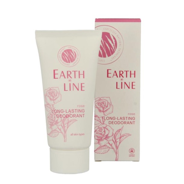 Earth Line Long lasting deodorant rose (50 Milliliter)