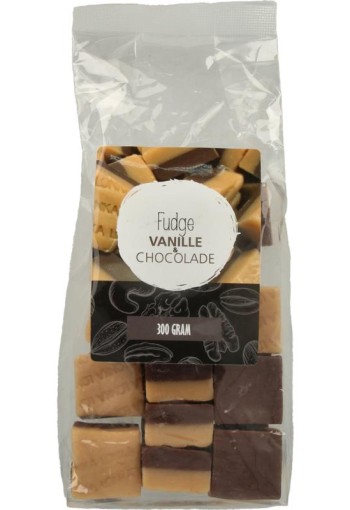 Mijnnatuurwinkel Fudge vanille chocolade (300 Gram)