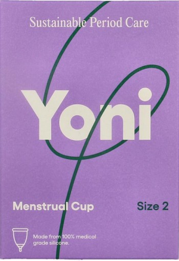 Yoni Menstruatiecup maat 2 (1 Stuks)