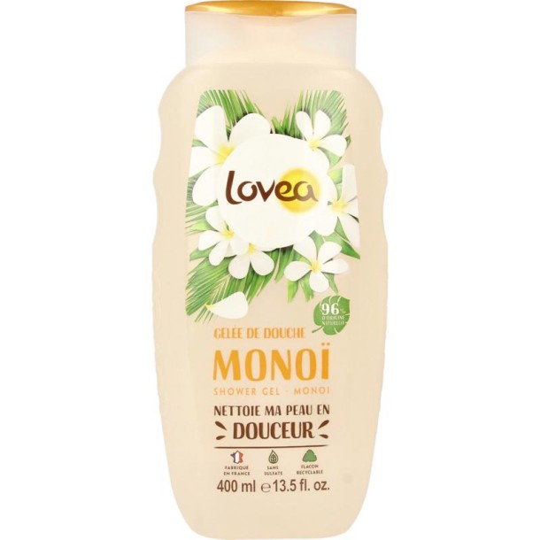 Lovea Shower gel Monoi (400 Milliliter)
