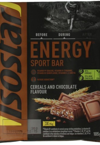 Isostar Reep chocolate high energy (105 Gram)