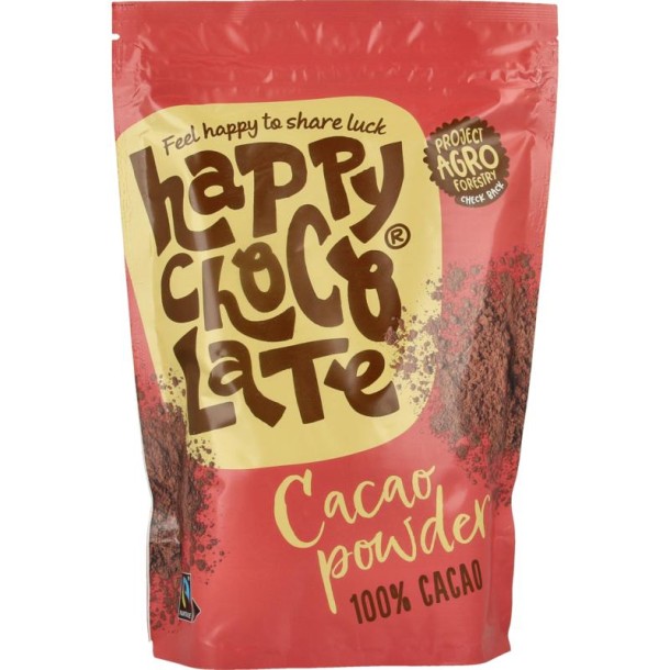 Happy Chocolate Cacao powder bio (250 Gram)