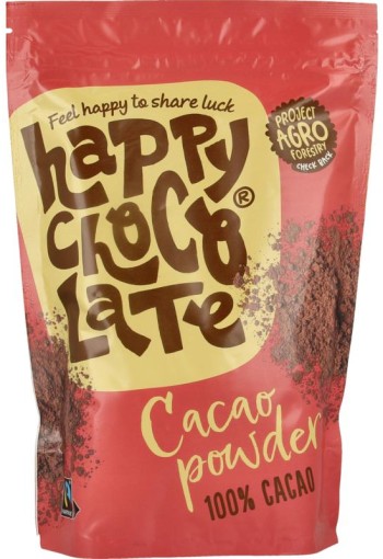 Happy Chocolate Cacao powder bio (250 Gram)