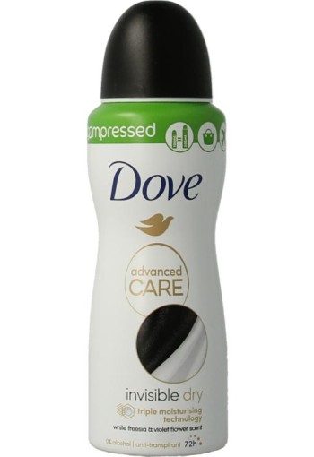 Dove Deodorant spray invisible dry (100 Milliliter)