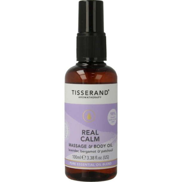 Tisserand Real calm massage & body oil (100 Milliliter)
