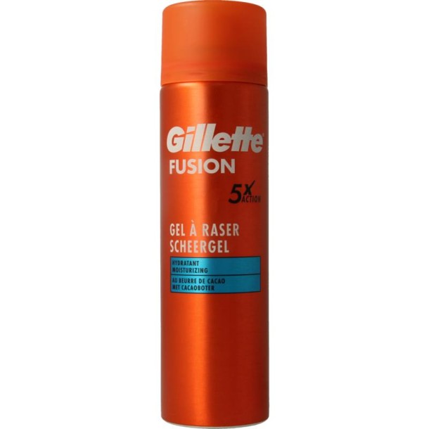 Gillette Fusion shaving gel (200 Milliliter)