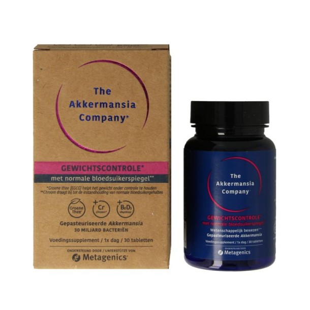 Akkermansia Gewichtscontrole V2 NFD (30 Tabletten)