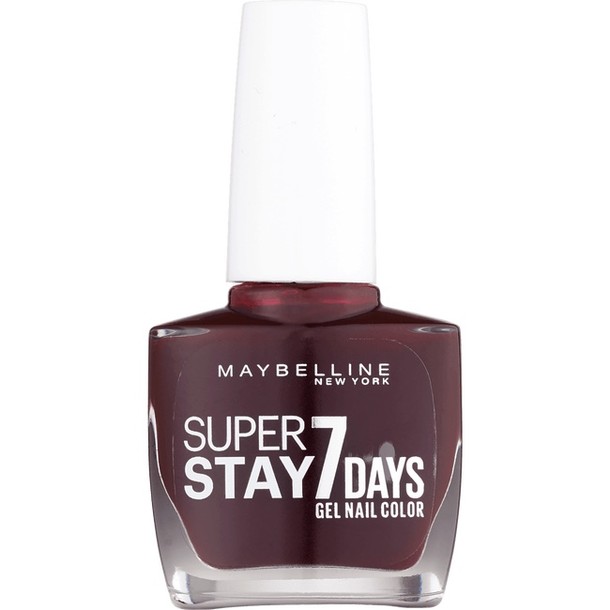 Maybelline Superstay 7 Days Gel Nail Color 287 Midnight Red