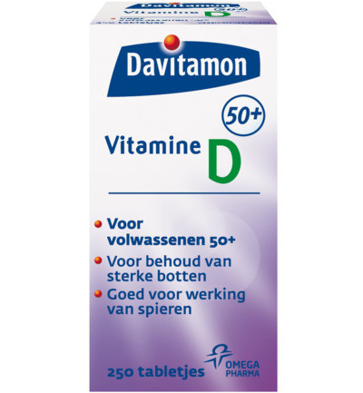 Davitamon Vitamine D 50+ 250tb