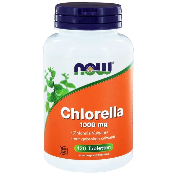 NOW Chlorella 1000mg (120 Tabletten)