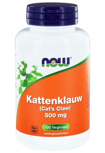 NOW Kattenklauw 500mg (100 Vegetarische capsules)