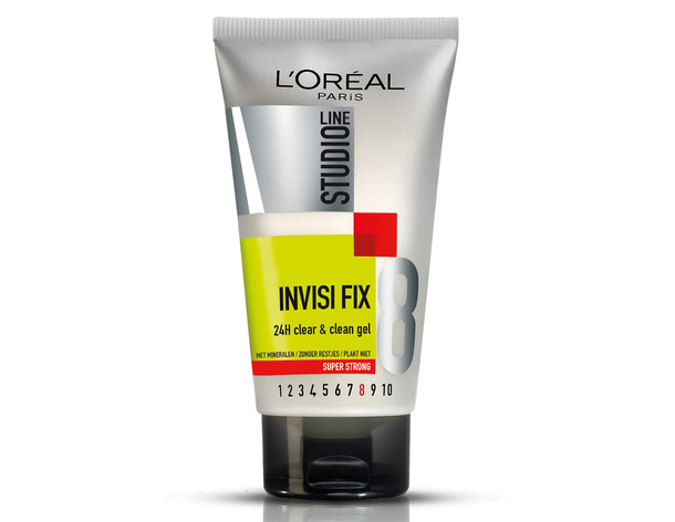 L'Oréal Paris Studio Line Invisi Fix 24H Clear & Clean Gel Super Strong - 150 ml