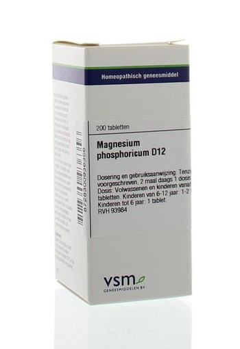 VSM Magnesium phosphoricum D12 (200 Tabletten)