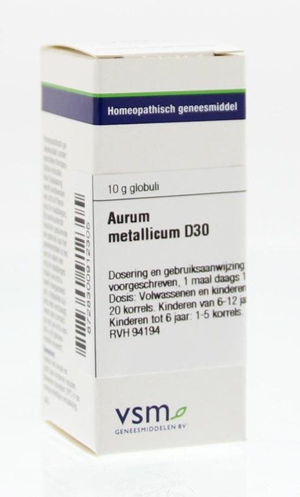 VSM Aurum metallicum D30 (10 Gram)