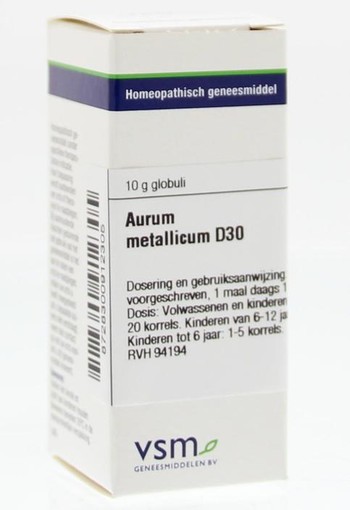 VSM Aurum metallicum D30 (10 Gram)