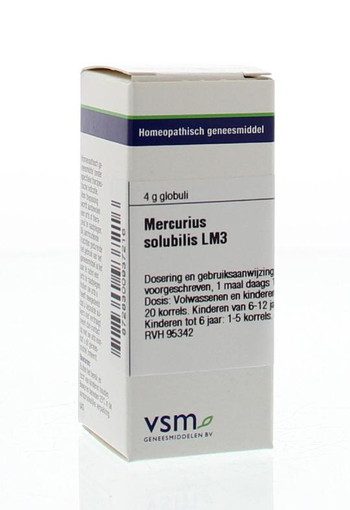 VSM Mercurius solubilis LM3 (4 Gram)