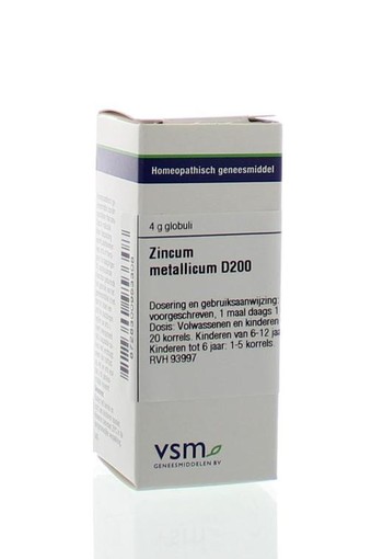 VSM Zincum metallicum D200 (4 Gram)