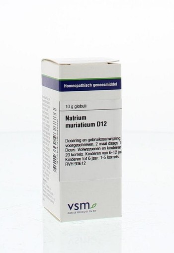 VSM Natrium muriaticum D12 (10 Gram)