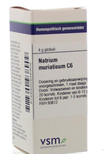 VSM Natrium muriaticum C6 (4 Gram)