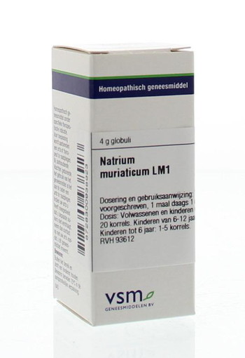 VSM Natrium muriaticum LM1 (4 Gram)