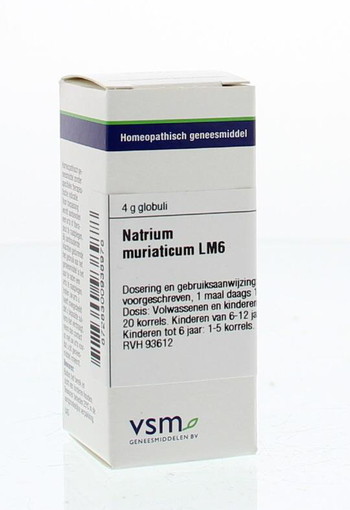 VSM Natrium muriaticum LM6 (4 Gram)