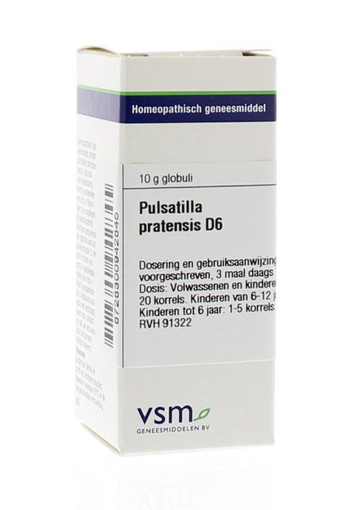 VSM Pulsatilla pratensis D6 (10 Gram)