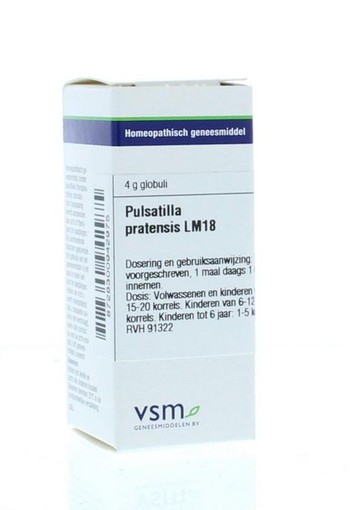 VSM Pulsatilla pratensis LM18 (4 Gram)