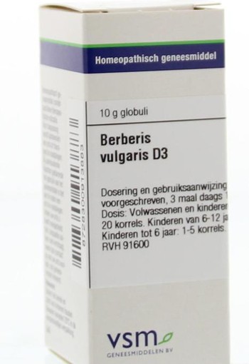 VSM Berberis vulgaris D3 (10 Gram)