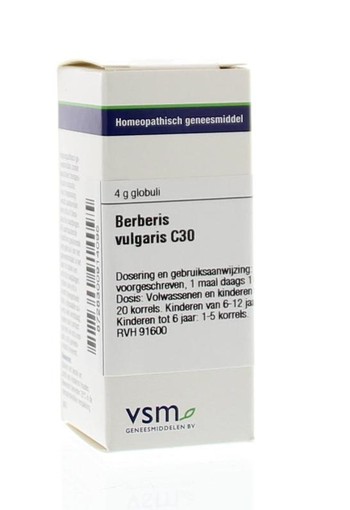 VSM Berberis vulgaris C30 (4 Gram)