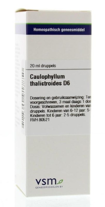 VSM Caulophyllum thalictr D6 (20 Milliliter)