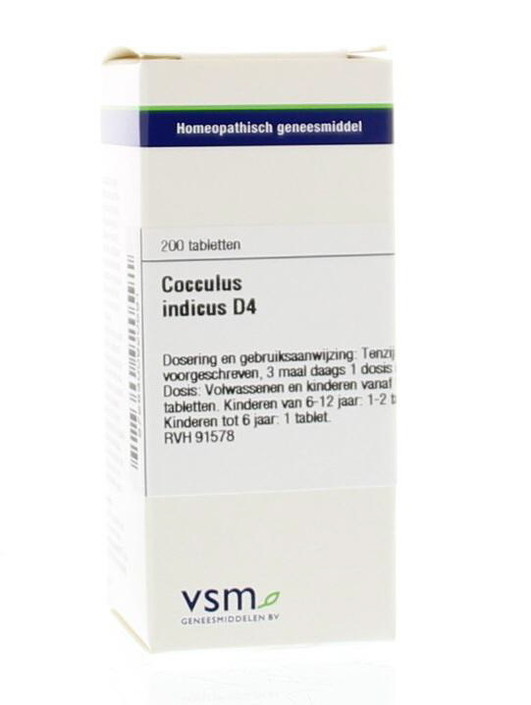 VSM Cocculus indicus D4 (200 Tabletten)