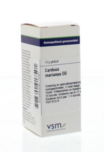 VSM Carduus marianus D3 (10 Gram)