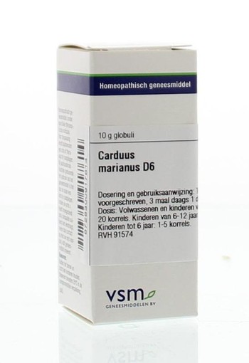 VSM Carduus marianus D6 (10 Gram)