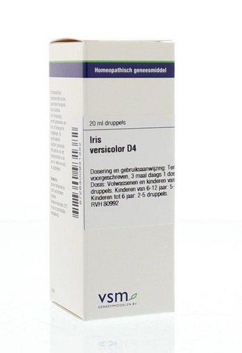 VSM Iris versicolor D4 (20 Milliliter)