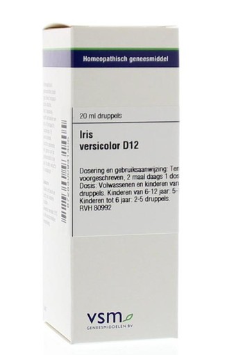 VSM Iris versicolor D12 (20 Milliliter)