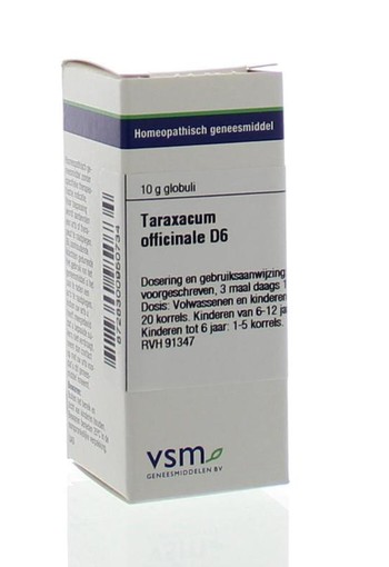 VSM Taraxacum officinale D6 (10 Gram)