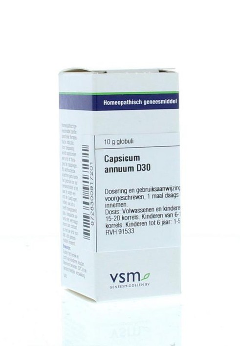VSM Capsicum annuum D30 (10 Gram)