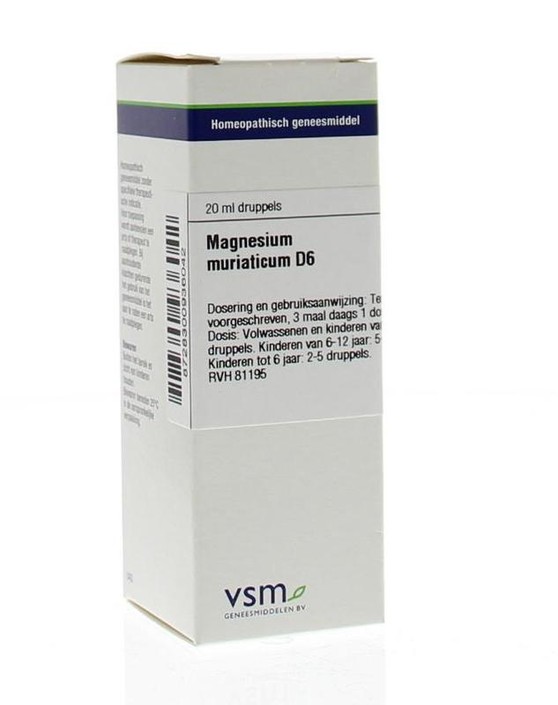 VSM Magnesium muriaticum D6 (20 Milliliter)