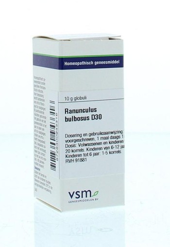 VSM Ranunculus bulbosus D30 (10 Gram)