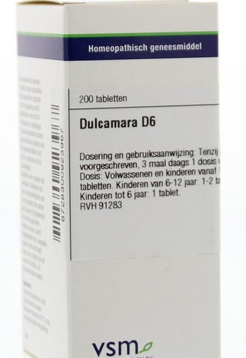 VSM Dulcamara D6 (200 Tabletten)